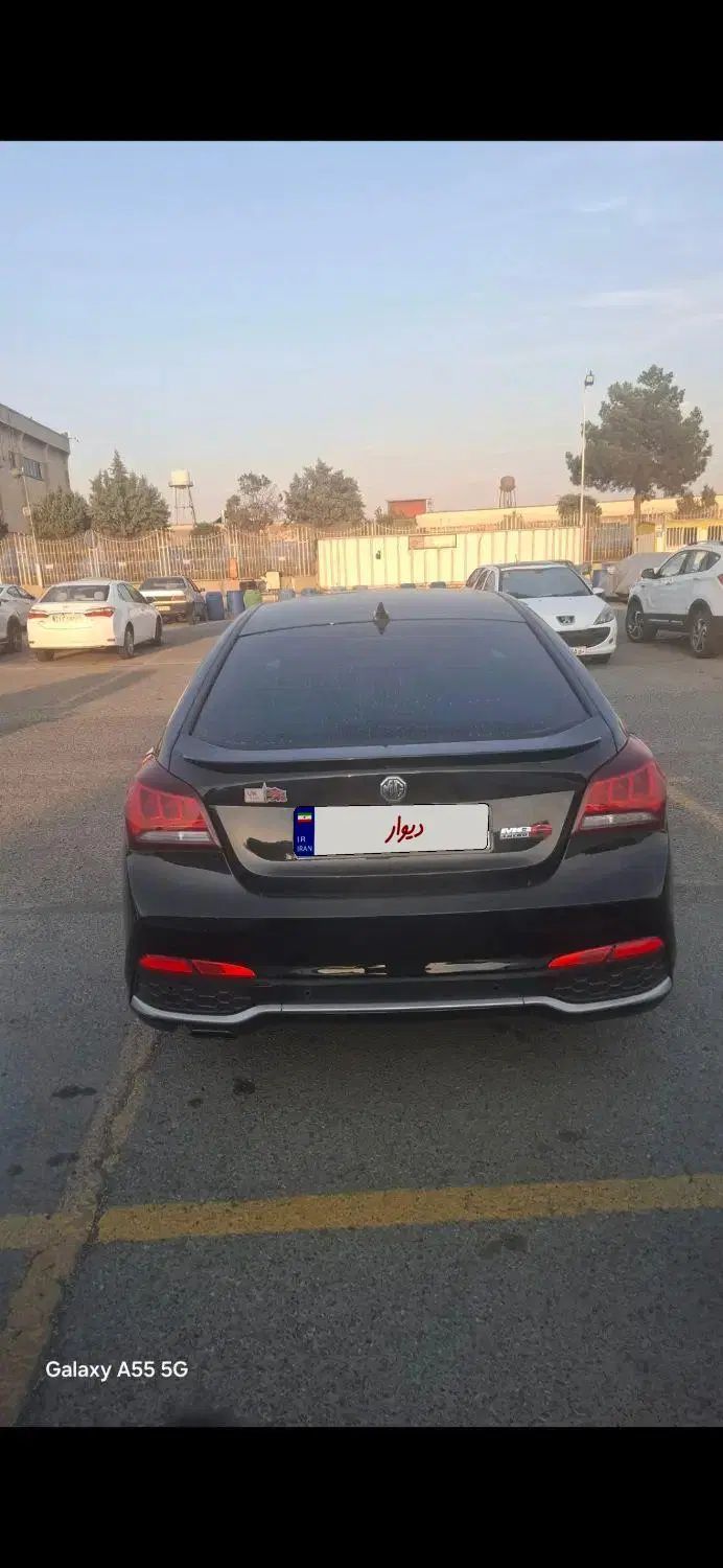 ام جی 6 لیفت بک GT فیس جدید - 2016