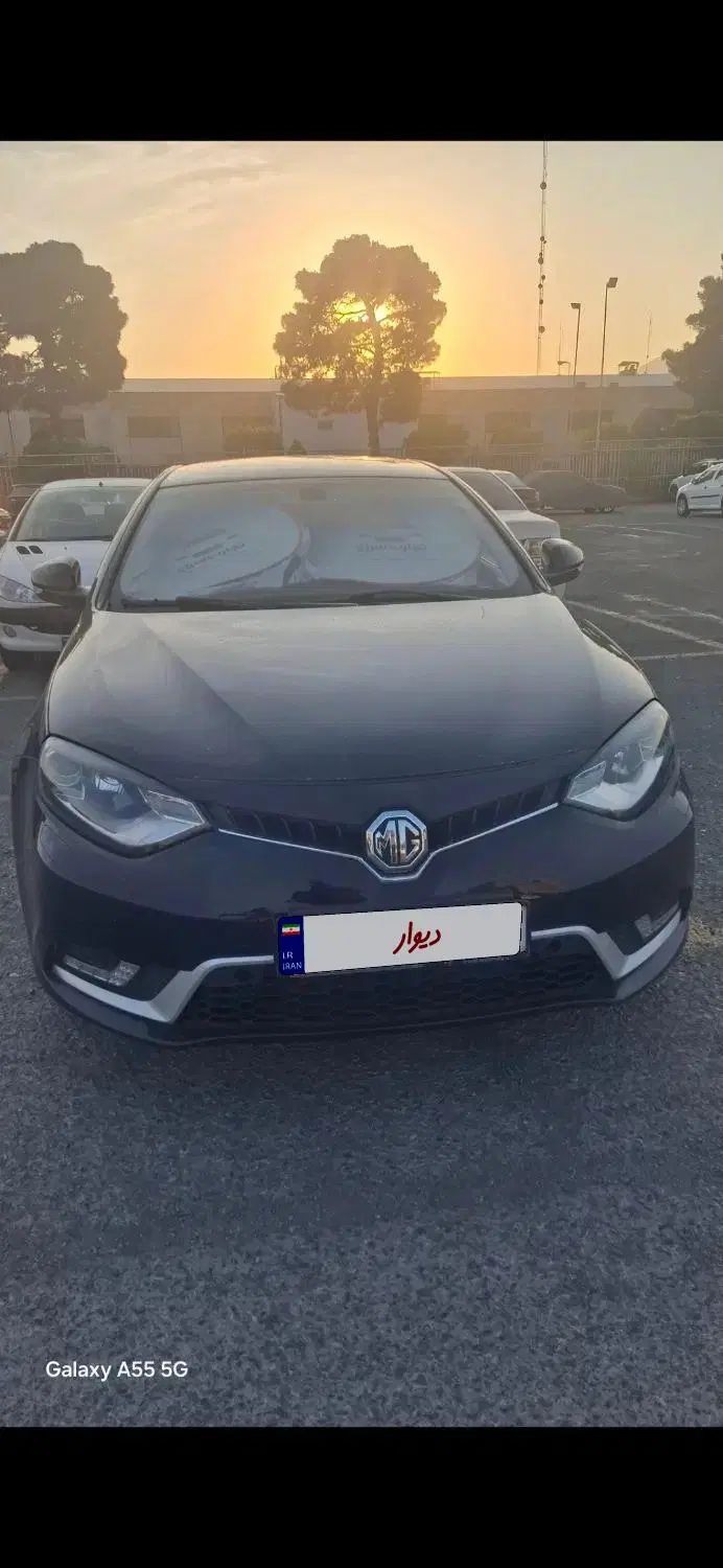 ام جی 6 لیفت بک GT فیس جدید - 2016