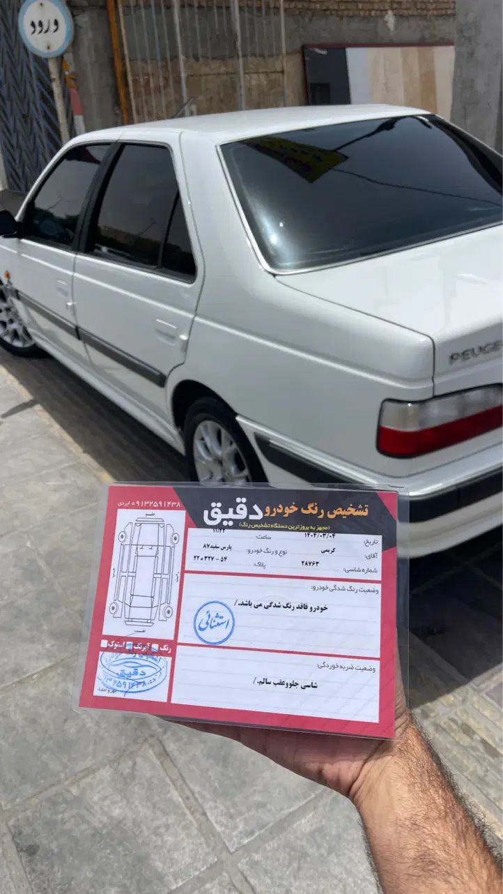 پژو پارس ELX-XU7P سفارشی - 1387
