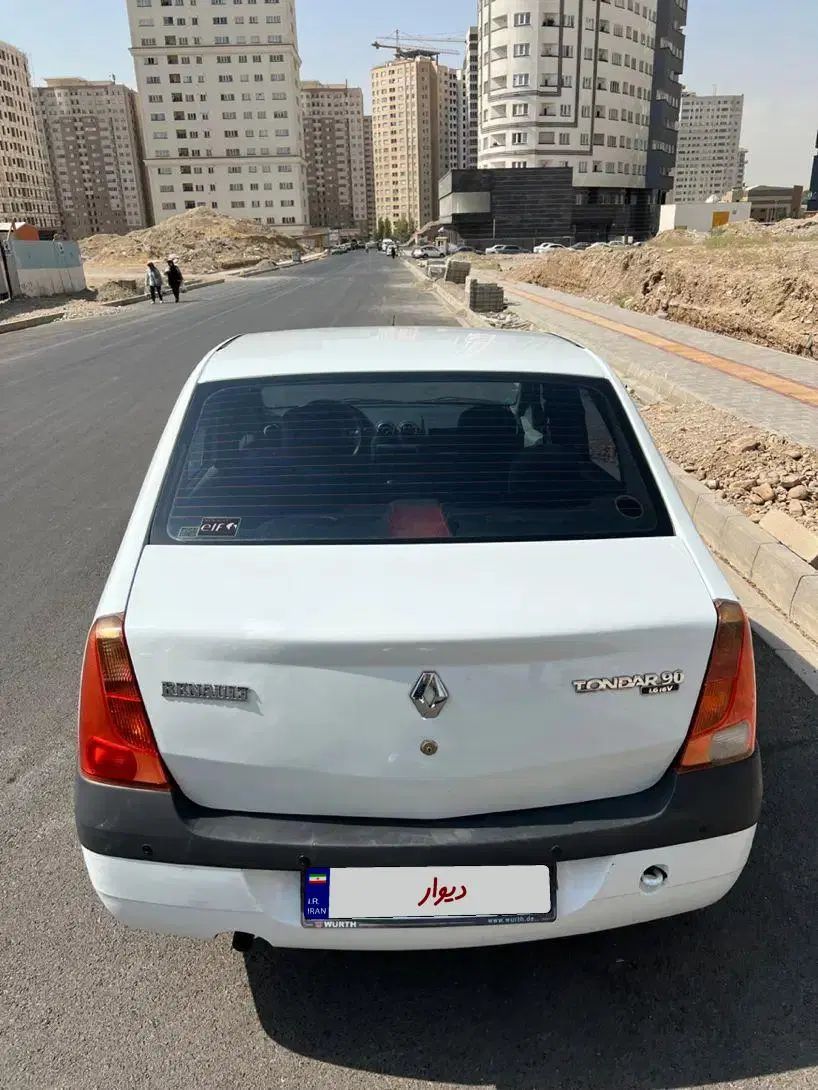 رنو تندر 90 اتوماتیک - 1393