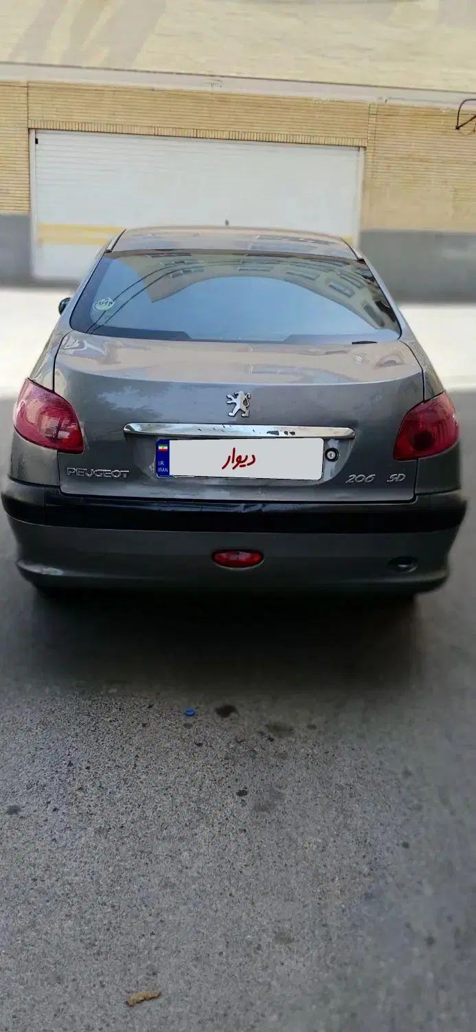 پژو ۲۰۶ صندوق دار v20 - 1388