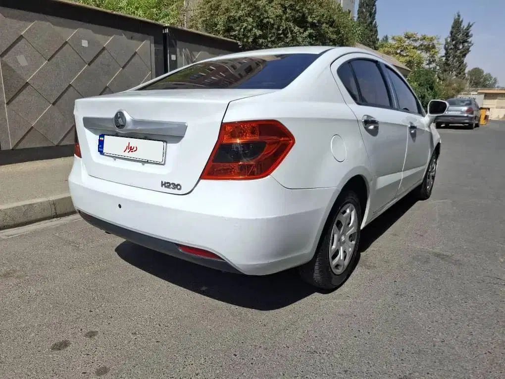 برلیانس H230 دنده‌ای - 1396