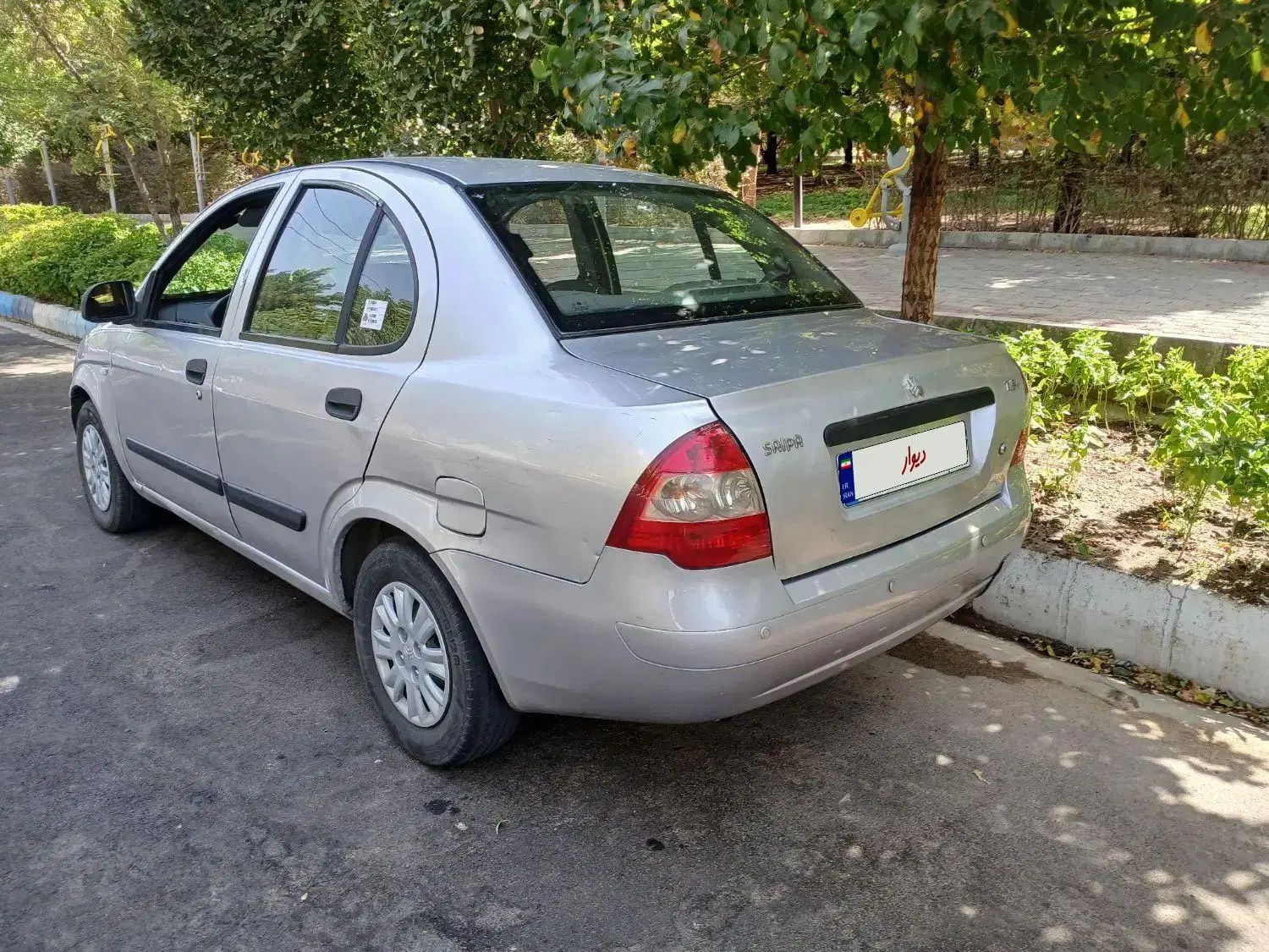 تیبا صندوق دار LX دوگانه سوز - 1390
