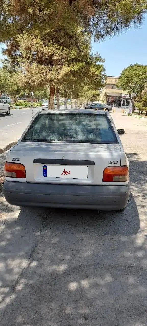 پراید صبا بنزینی - 1386