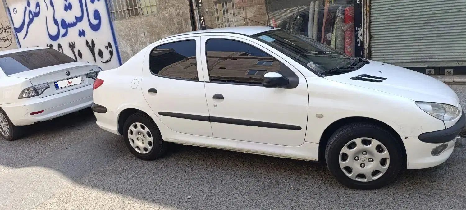 پژو ۲۰۶ صندوق دار v8 - 1398