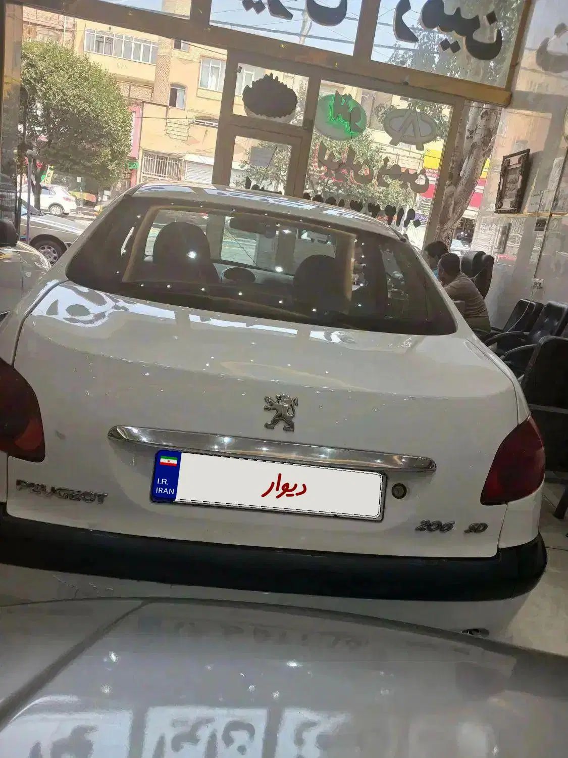 پژو ۲۰۶ صندوق دار v1 - 1389