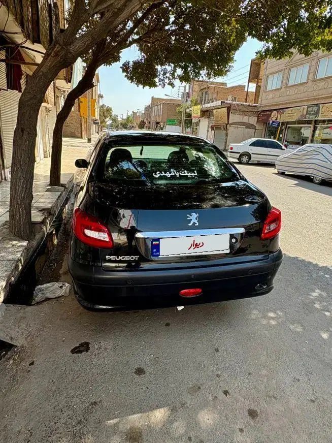 پژو ۲۰۶ صندوق دار v8 - 1394