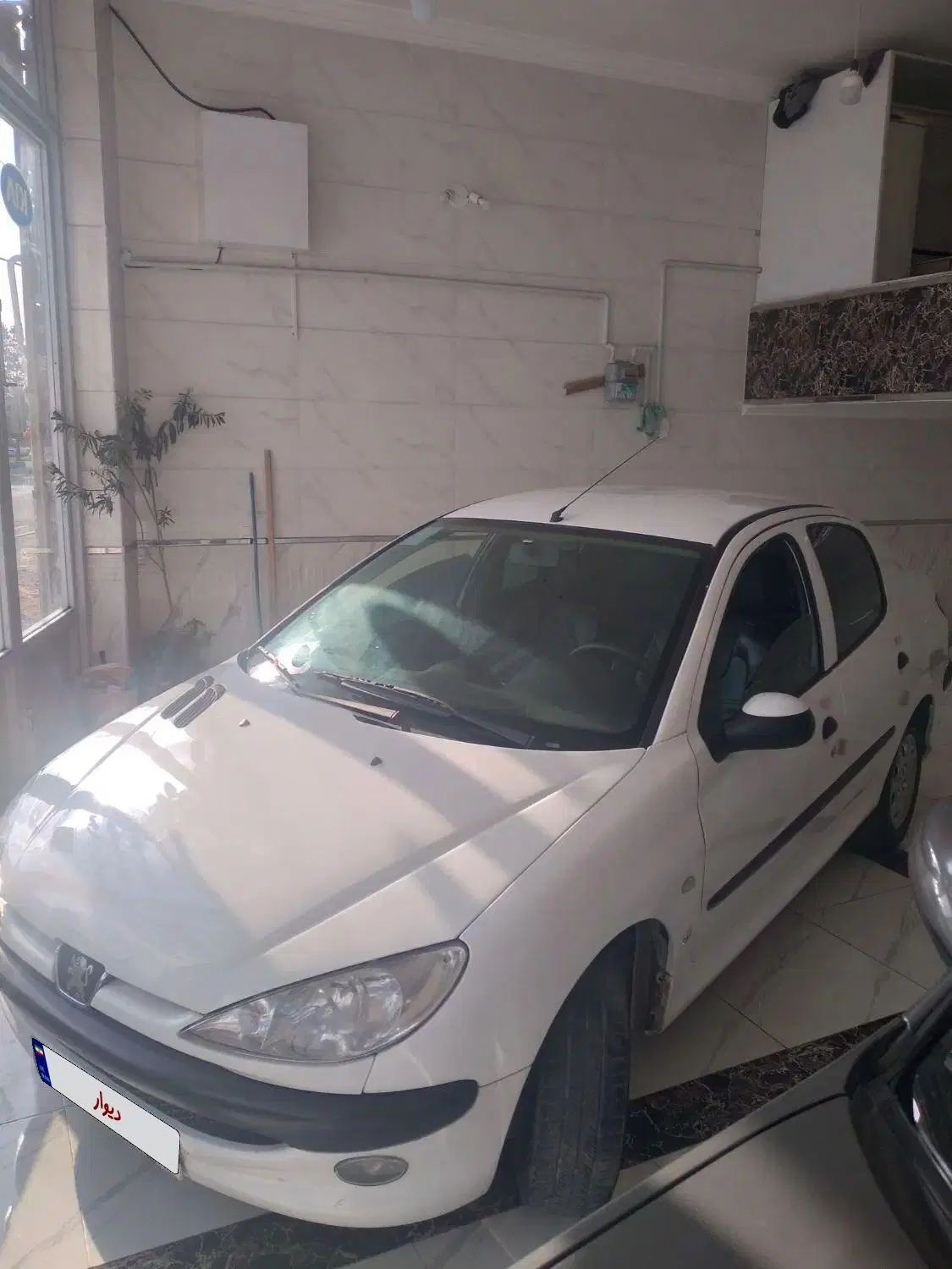 پژو ۲۰۶ صندوق دار v8 - 1395