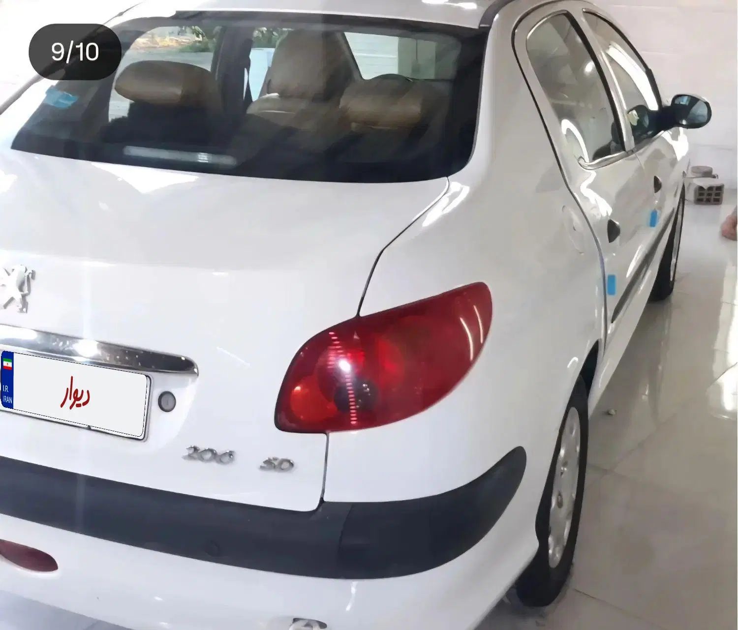 پژو ۲۰۶ صندوق دار v8 - 1394