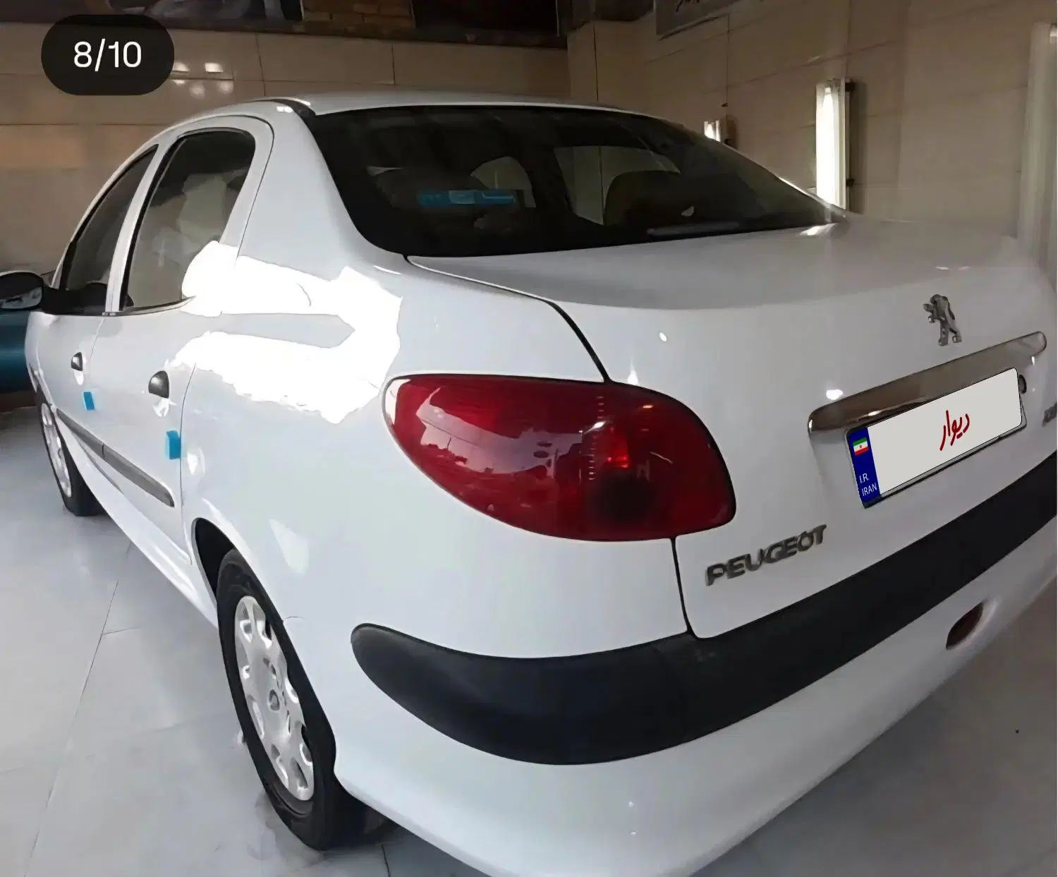 پژو ۲۰۶ صندوق دار v8 - 1394