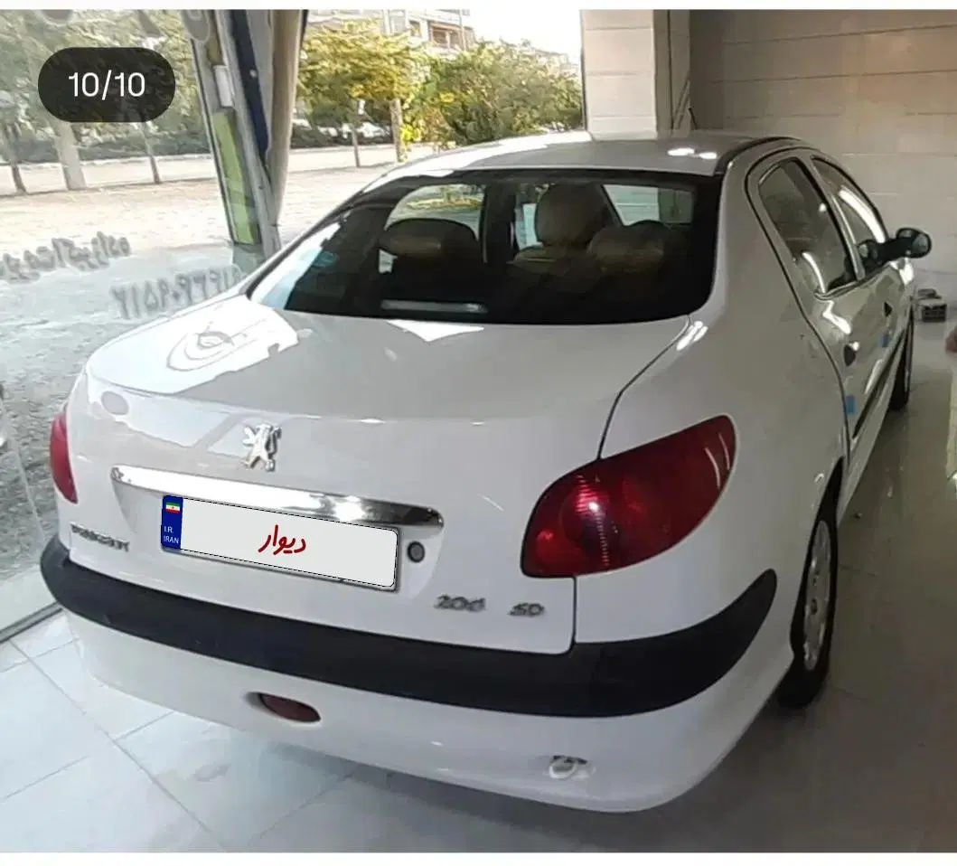 پژو ۲۰۶ صندوق دار v8 - 1394