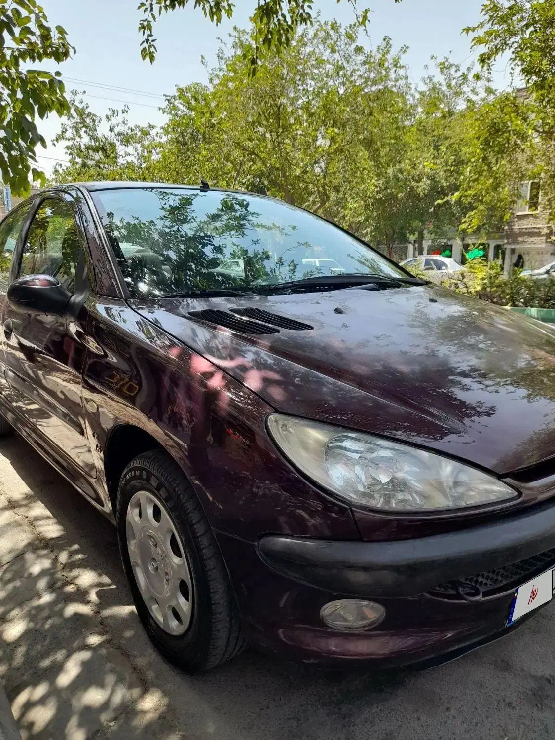 پژو ۲۰۶ صندوق دار v8 - 1389