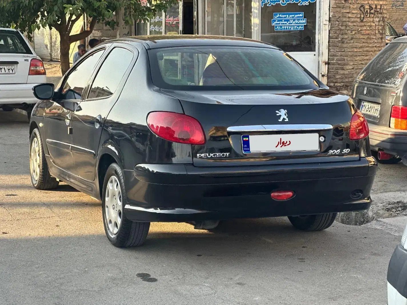 پژو ۲۰۶ صندوق دار v2 - 1389