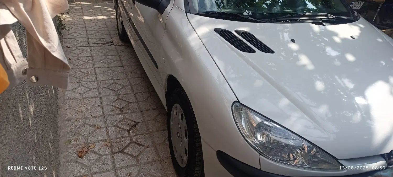 پژو ۲۰۶ صندوق دار v8 - 1396