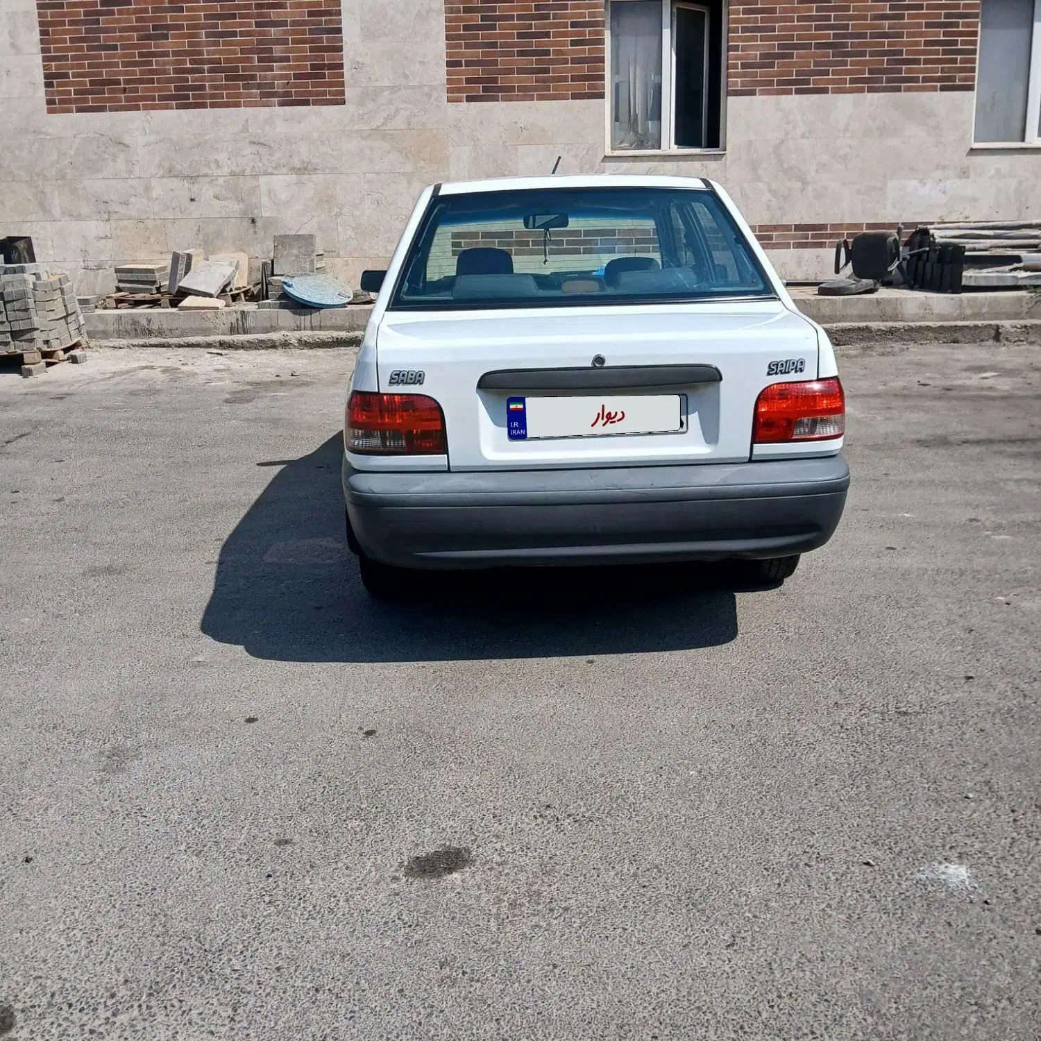 پراید صبا بنزینی - 1386