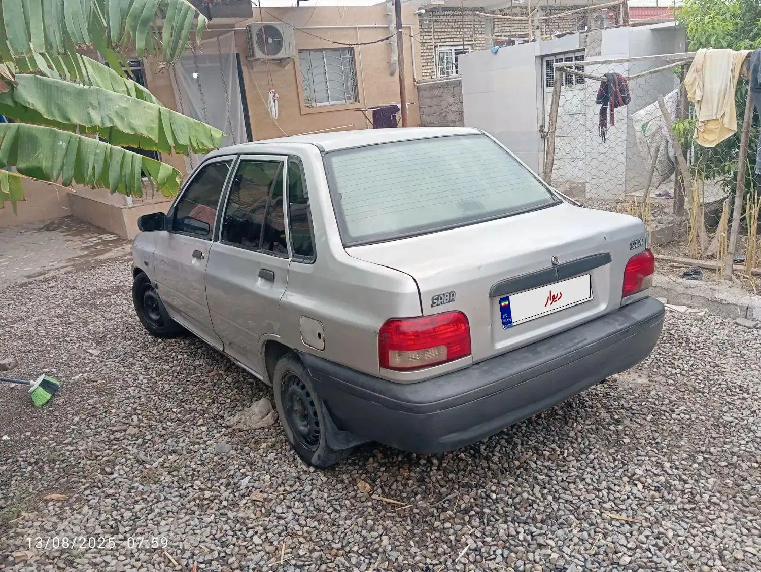 پراید صبا بنزینی - 1386
