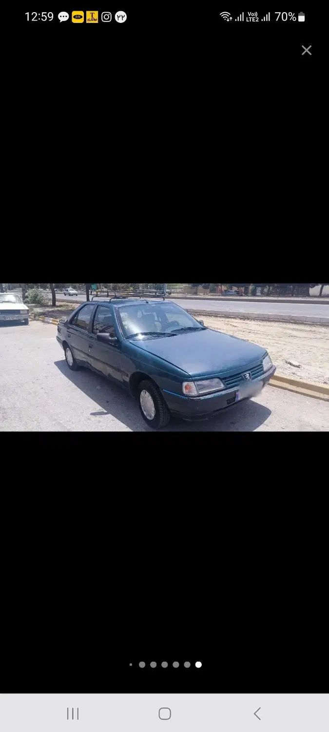 پژو آردی دوگانه سوز CNG - 1384
