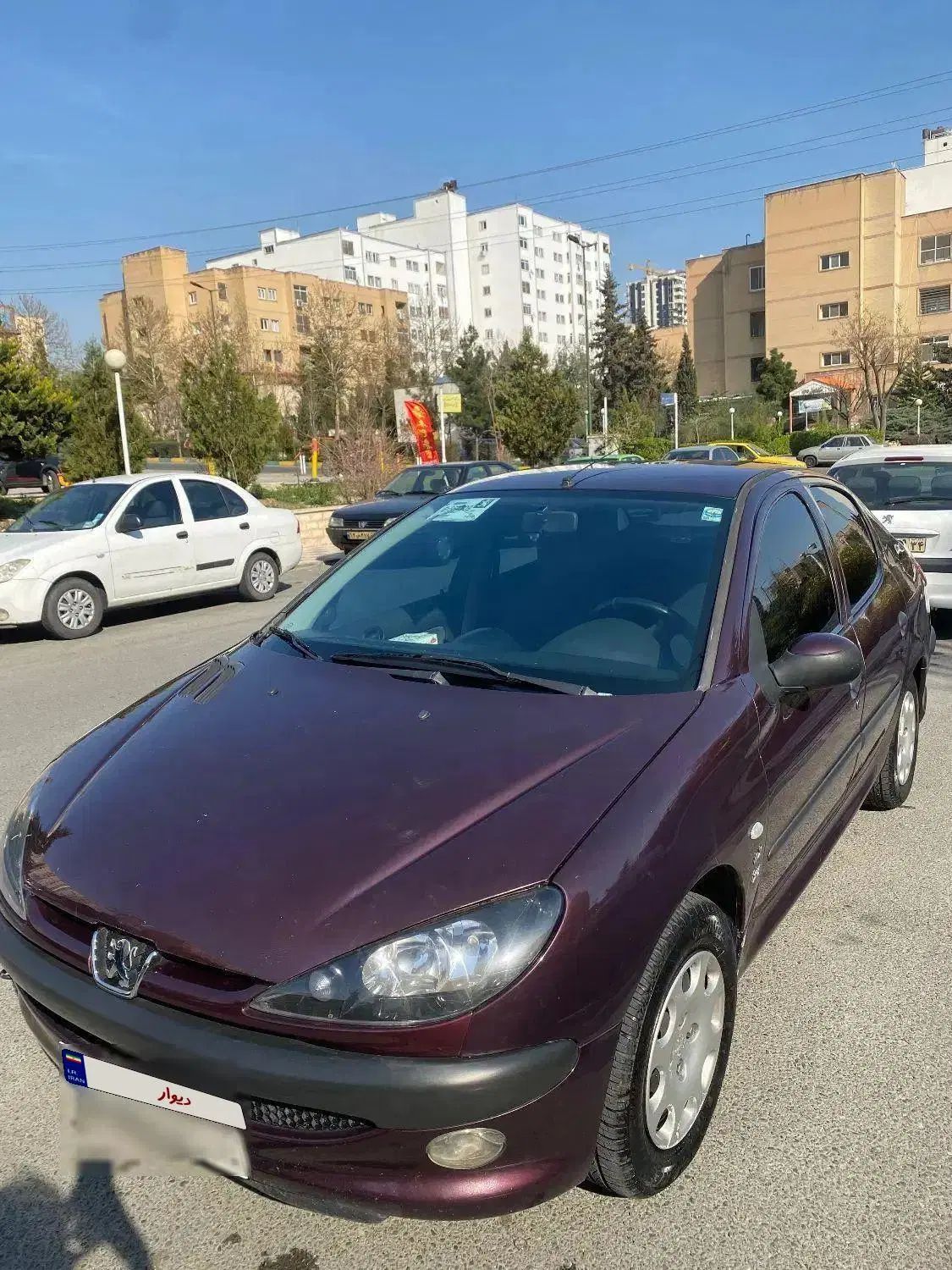 پژو ۲۰۶ صندوق دار v8 - 1393