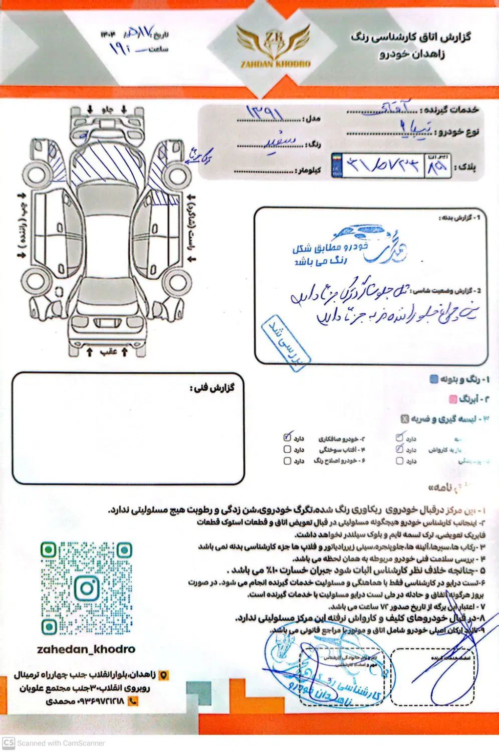 تیبا صندوق دار EX - 1391