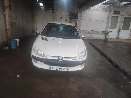 پژو ۲۰۶ صندوق دار v8 - 1390