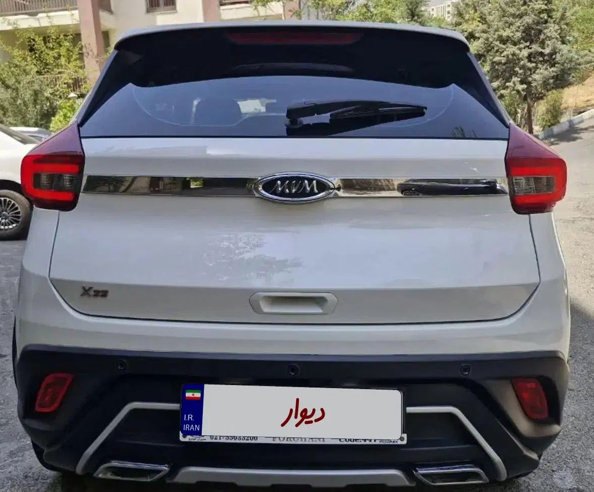 ام وی ام X22 دنده ای اسپرت اکسلنت - 1401