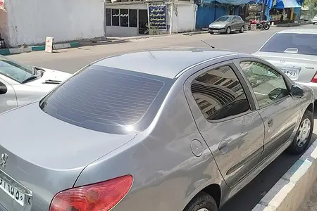پژو ۲۰۶ صندوق دار v8 - 1390