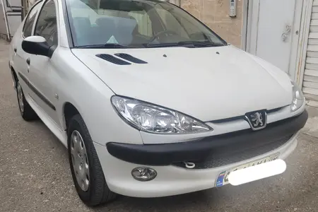 پژو ۲۰۶ صندوق دار v8 - 1396