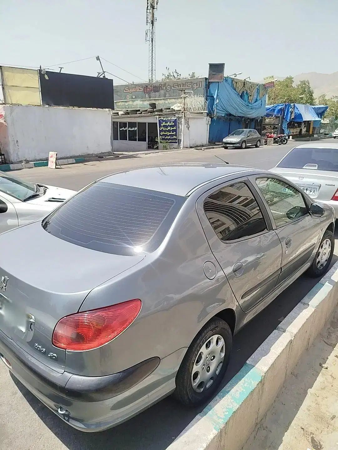پژو ۲۰۶ صندوق دار v8 - 1390