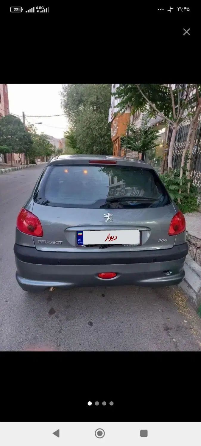 پژو 206 تیپ 5 - 1395