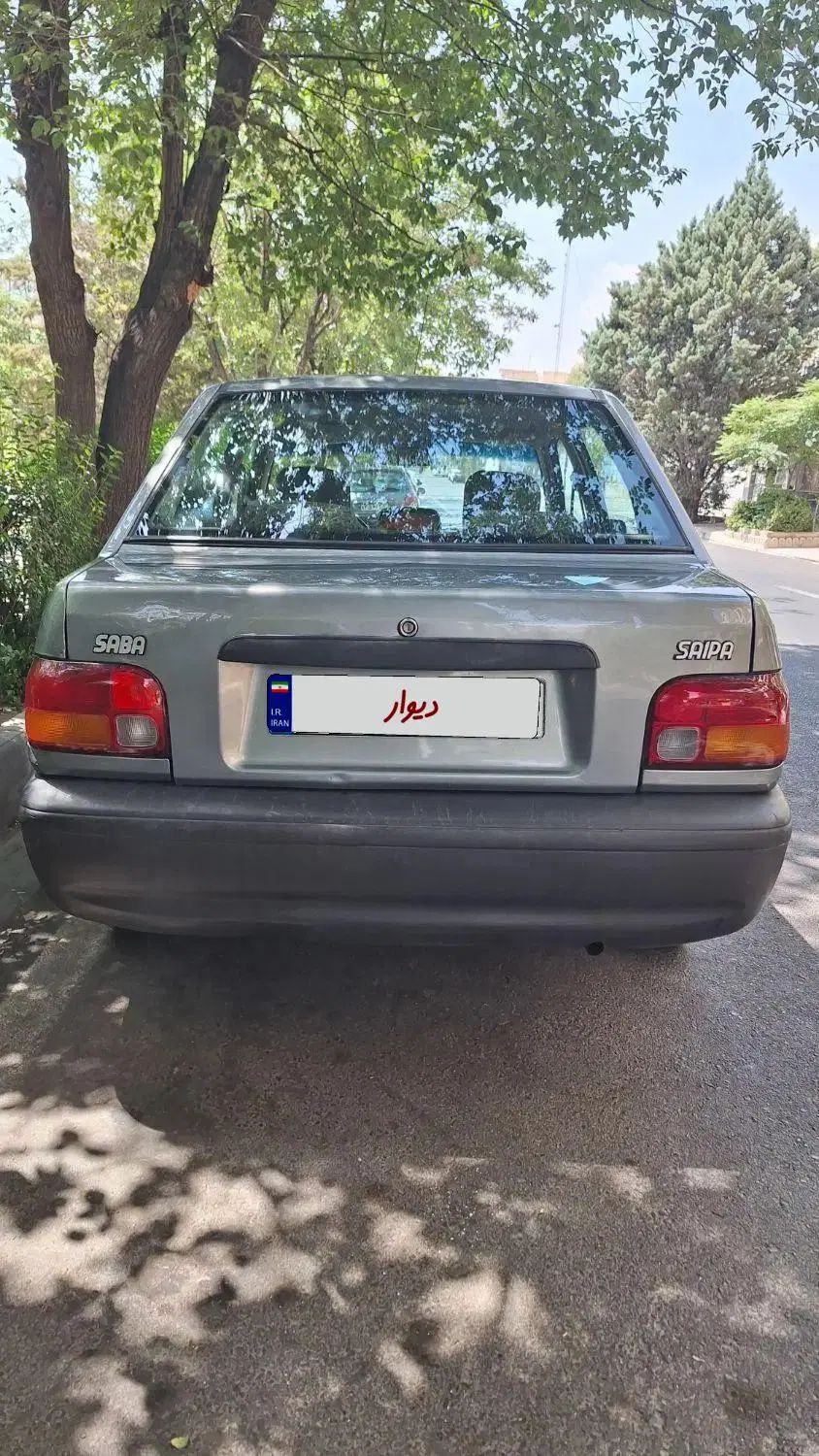 پراید صبا بنزینی - 1386