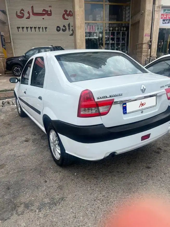 رنو پارس تندر گیربکس JHQ + مولتی مدیا - 1393
