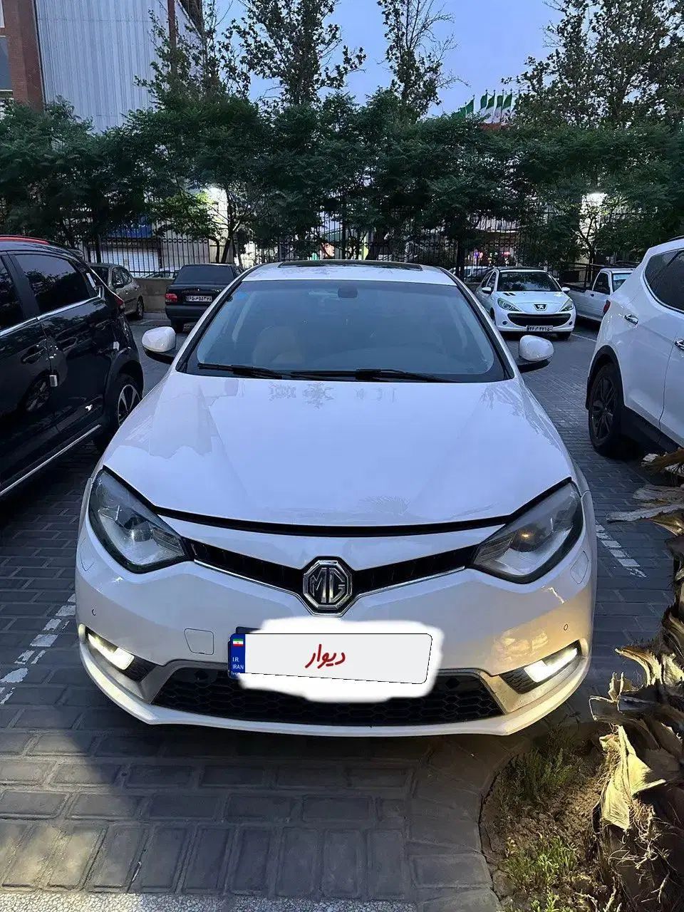 ام جی 6 لیفت بک GT فیس جدید - 2015