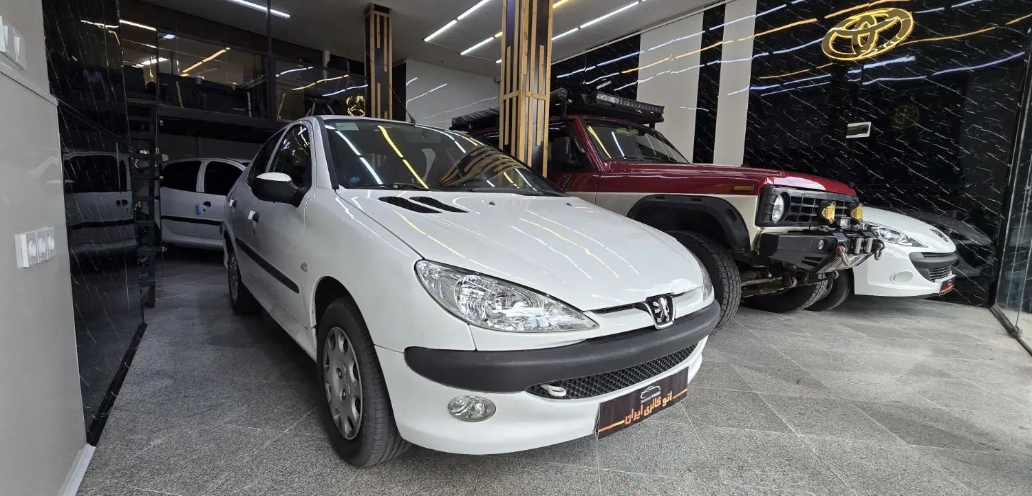 پژو ۲۰۶ صندوق دار v8 - 1398