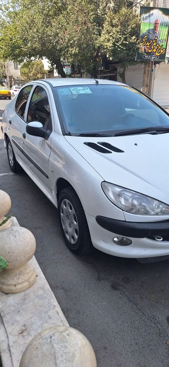 پژو ۲۰۶ صندوق دار v8 - 1396