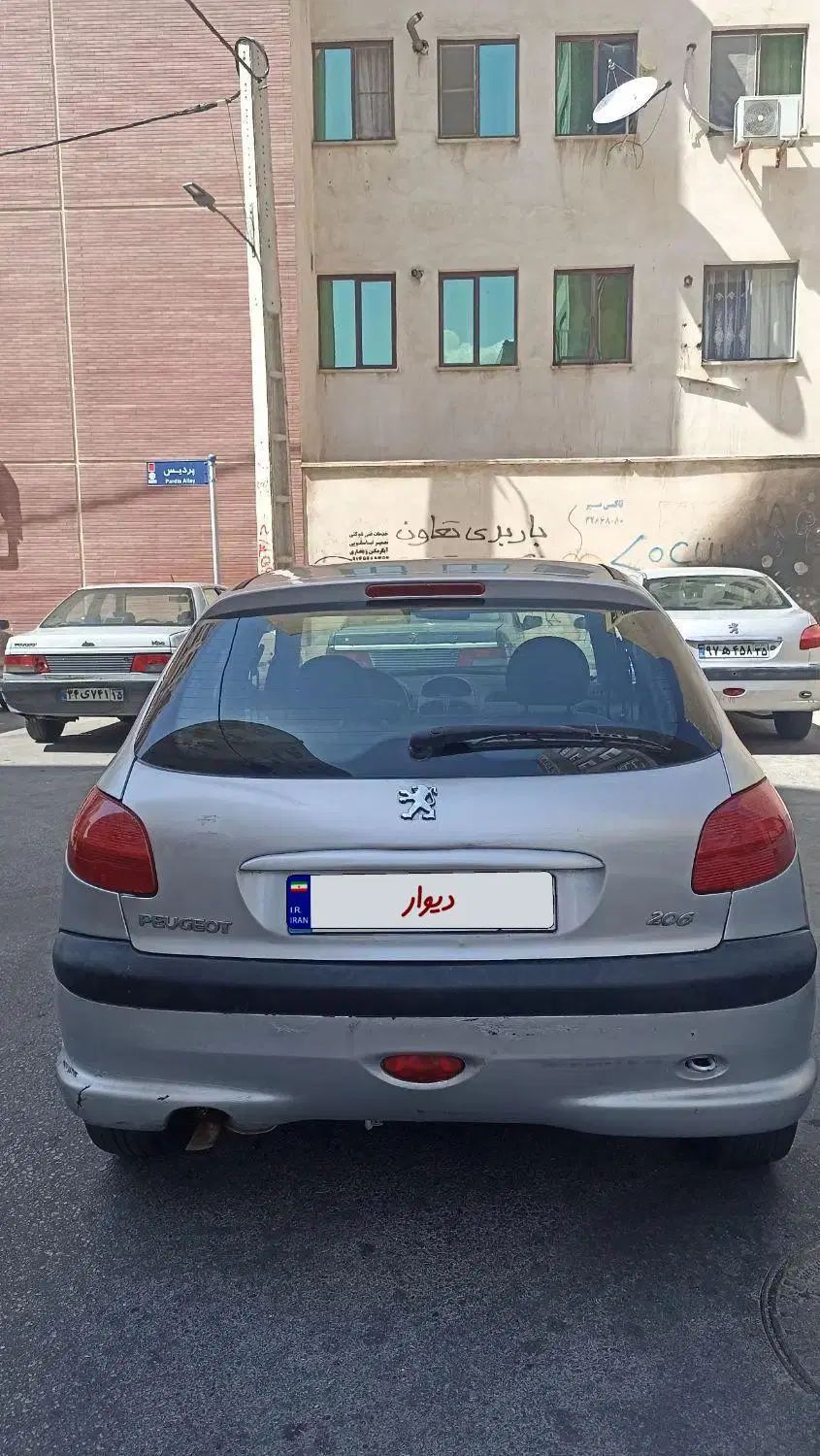 پژو 206 تیپ 2 - 1384