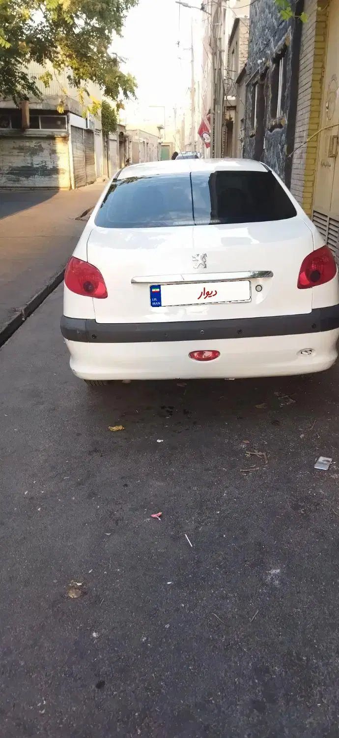 پژو ۲۰۶ صندوق دار v9 - 1388