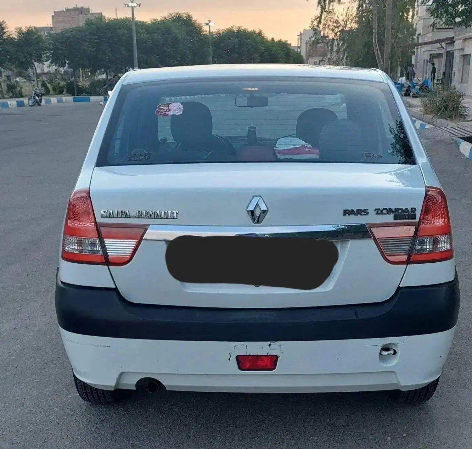 رنو پارس تندر گیربکس JHQ + مولتی مدیا - 1396