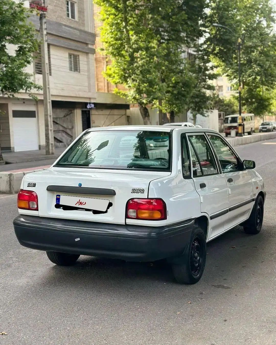 پراید صبا بنزینی - 1386