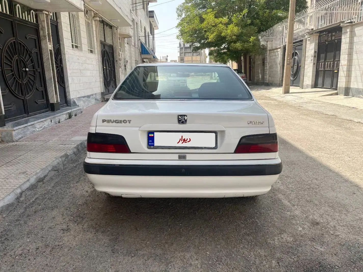 پژو پارس دوگانه سوز - 1391