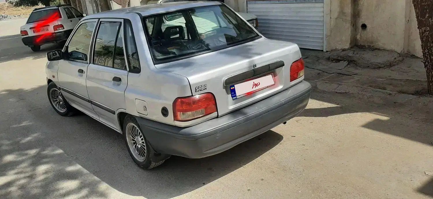پراید صبا بنزینی - 1387