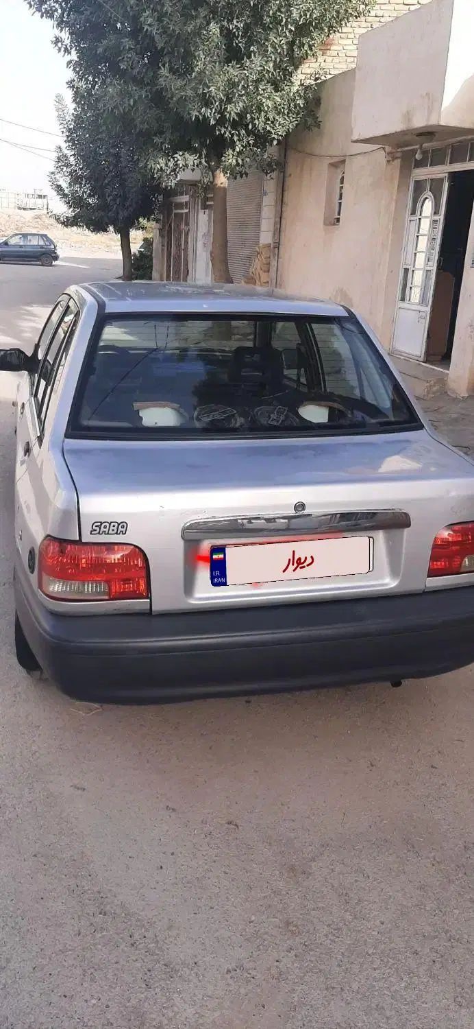 پراید صبا بنزینی - 1387