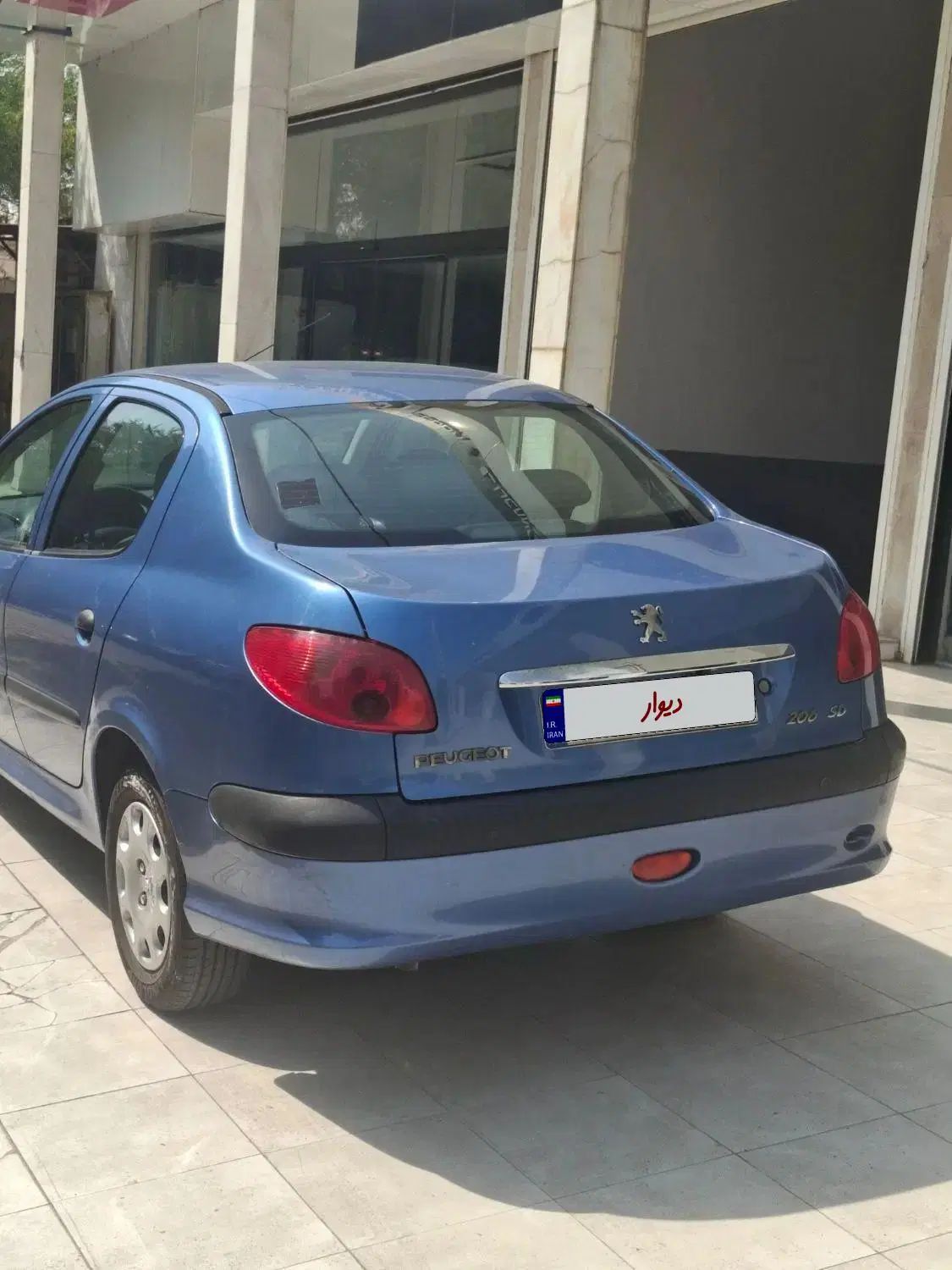 پژو ۲۰۶ صندوق دار v8 - 1394