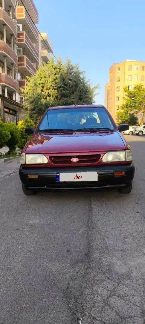 پراید صبا بنزینی - 1386