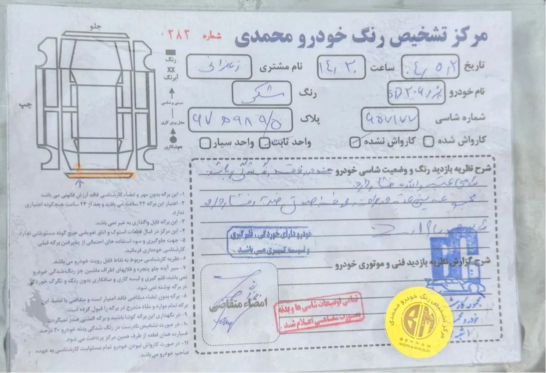 پژو ۲۰۶ صندوق دار v8 - 1393