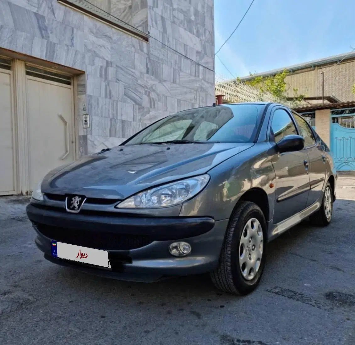 پژو ۲۰۶ صندوق دار v8 - 1390