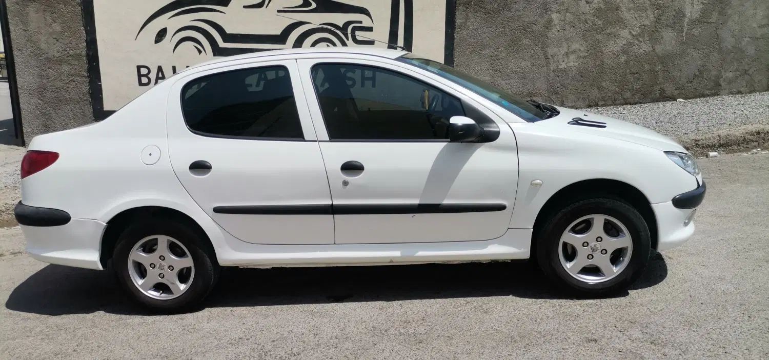 پژو ۲۰۶ صندوق دار v8 - 1395