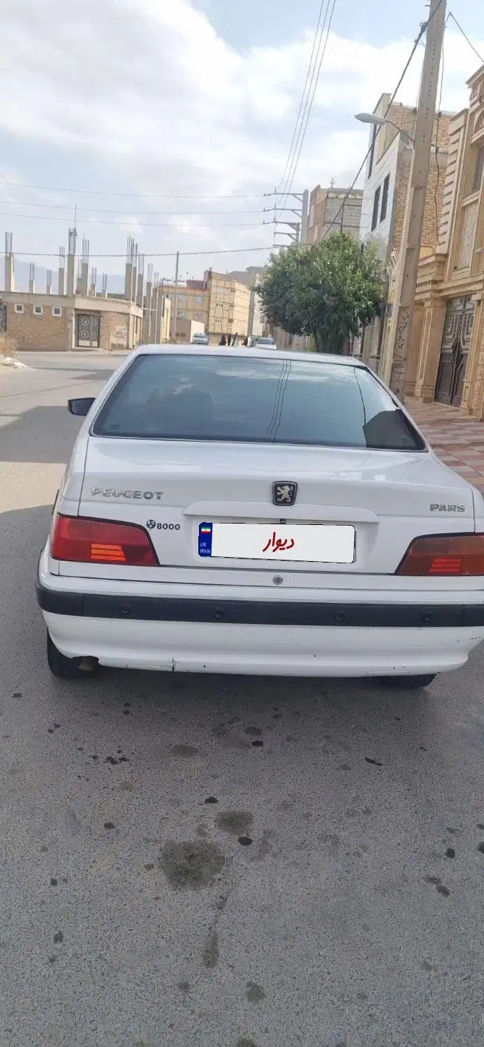 پژو پارس دوگانه سوز - 1393