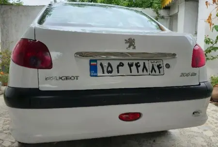 پژو ۲۰۶ صندوق دار v8 - 1399
