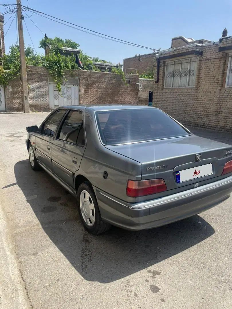 پژو پارس دوگانه سوز - 1386