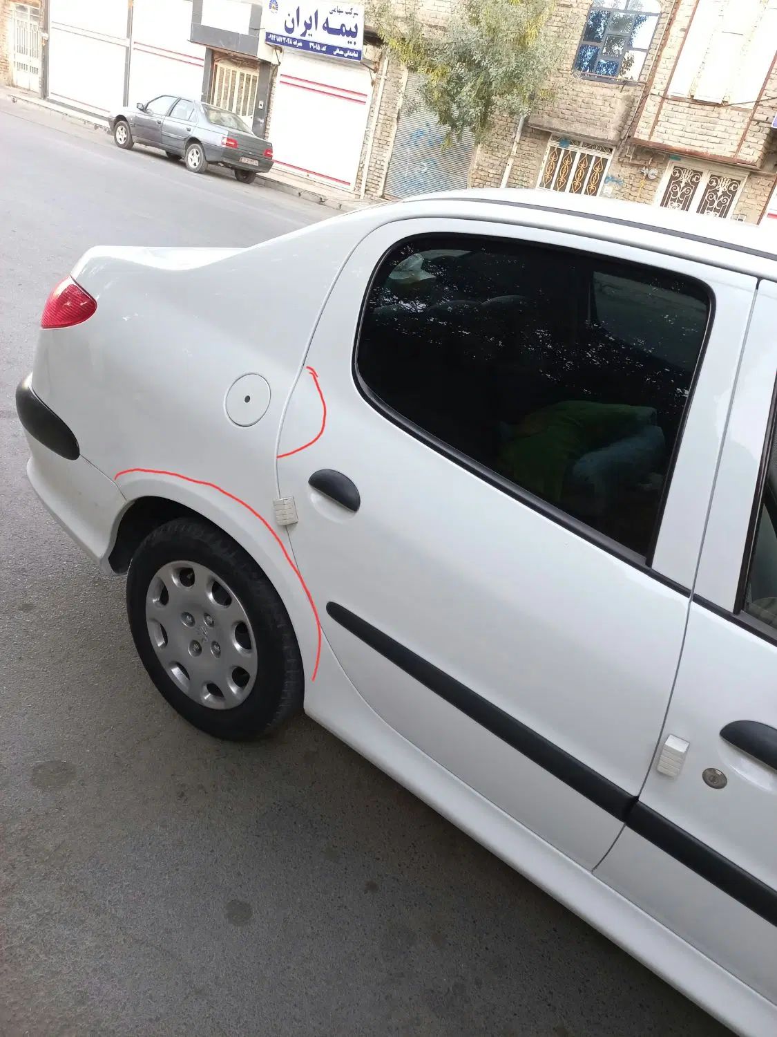 پژو ۲۰۶ صندوق دار v8 - 1396